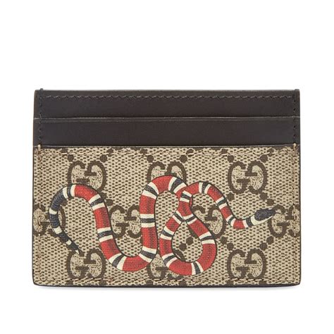 porta carte gucci serpente|Gucci portacarto uomo.